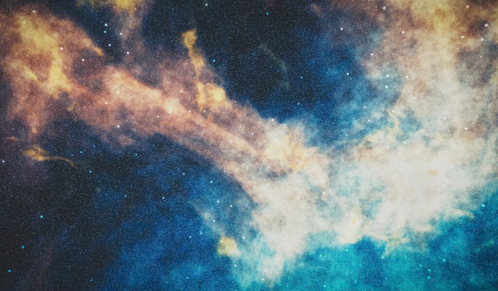 Nebula galaxy sky